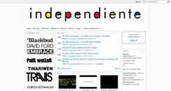 Desktop Screenshot of independiente.co.uk